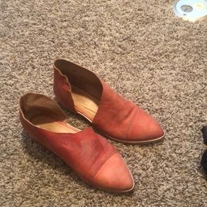 Free people red flats